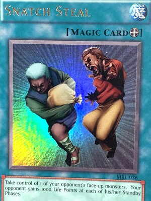 YuGiOh Magic Ruler Ultra Rare Snatch Steal MRL-036 YuGiOh Magic Ruler Ultra Rare Snatch Steal MRL-036