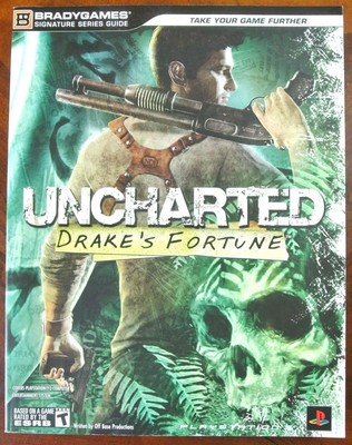 Uncharted Drakes Fortune Video Game Strategy Guide Brady Games PS3 NEW