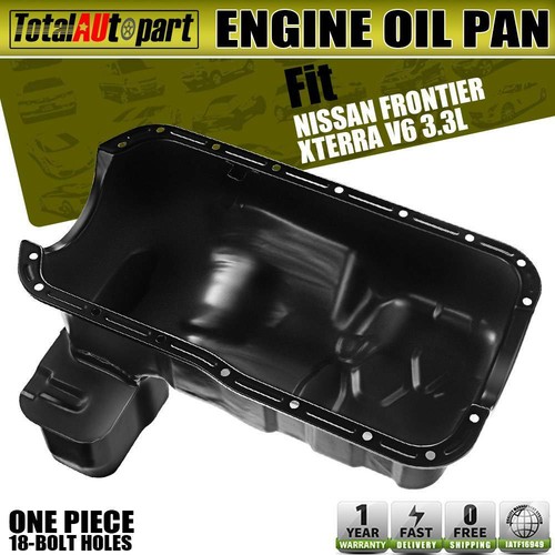 Engine Oil Pan Center for Nissan Frontier 19992004 Xterra 20002004