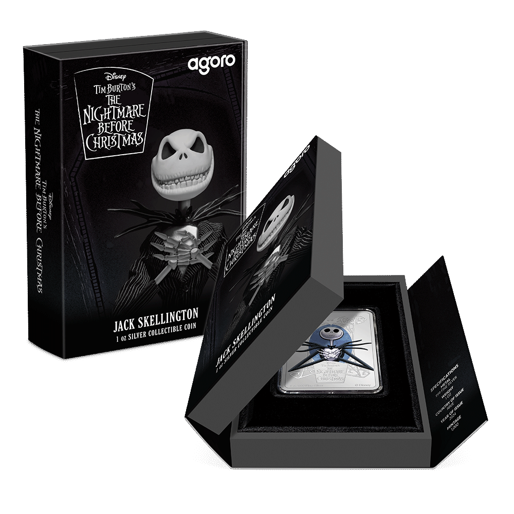 2024 Niue Nightmare Before Christmas Jack Skellington 1oz