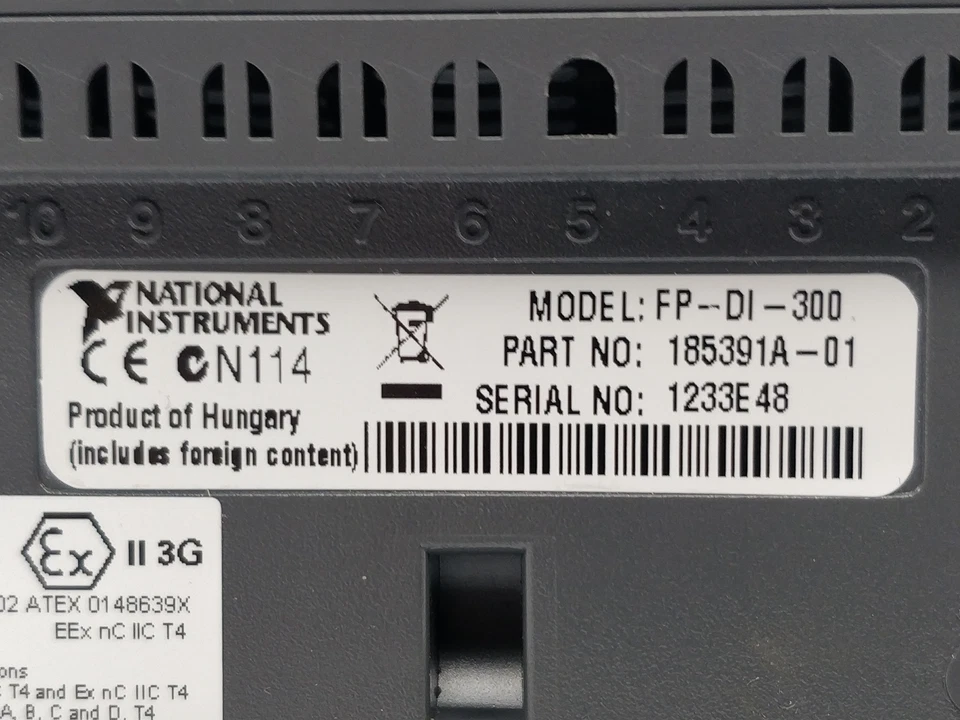 National Instruments 185391A-01 FP-DI-300 777518-300 - Image 3 of 4