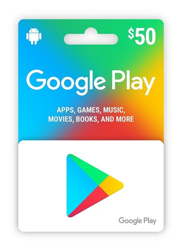 Google Play Gift Card 150 100 50 App Game Music Movie Book Boy Girl Teen Son Kid Ebay