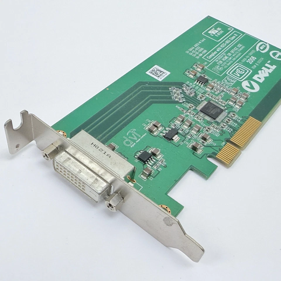 Dell DVI-D Low-Profile Video Card 0FH868 FH868 D33724 - Image 3 of 4