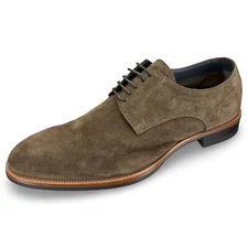 New Di Bianco Men's Shoes Pisa Suede Blucher