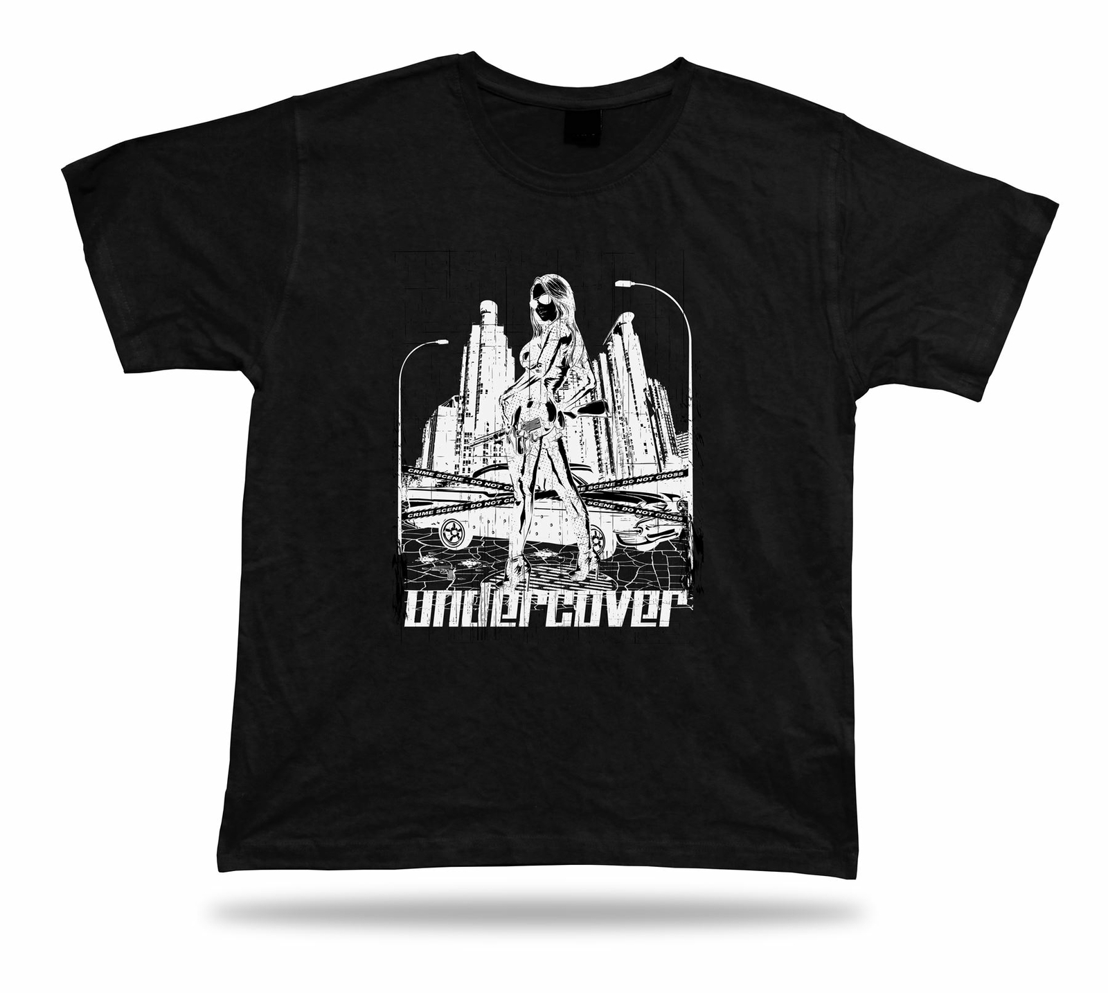 Undercover Girl agent fighter t shirt tee cool stylish design birthday present