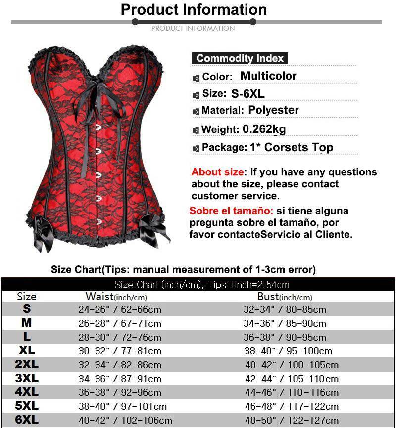 Women Sexy Lace up Boned Overbust Corset Bustier Top Body Women Sexy Lace up Boned Overbust Corset Bustier Top Body