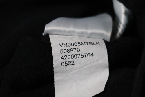 Vans Off The Wall Classic Logo Up In Flames Hoodie Pullover Black Youth Med YM - Picture 7 of 7