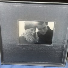 Slate Gray Memory Album  Possibly 40 Dbl Slot Pages - 4x6 photos NEW w Box