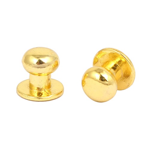 10stk. 12mmx11mm Gold Ton Schmuck Kasten Geschenk Metall Ziehgriff Knöpfe - Bild 2 von 4