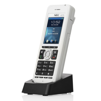 NEC G577H IP DECT Handset for Healthcare + Q24-FR000000136022 Desktop Charger