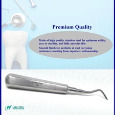 Dental Surgical Elevator Root Extraction Offset Tip Luxating Tooth Polygon H3