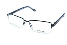 Gant G SCALA Eyewear Mens Half Rim Eyeglass Frames 56-16-140 Black
