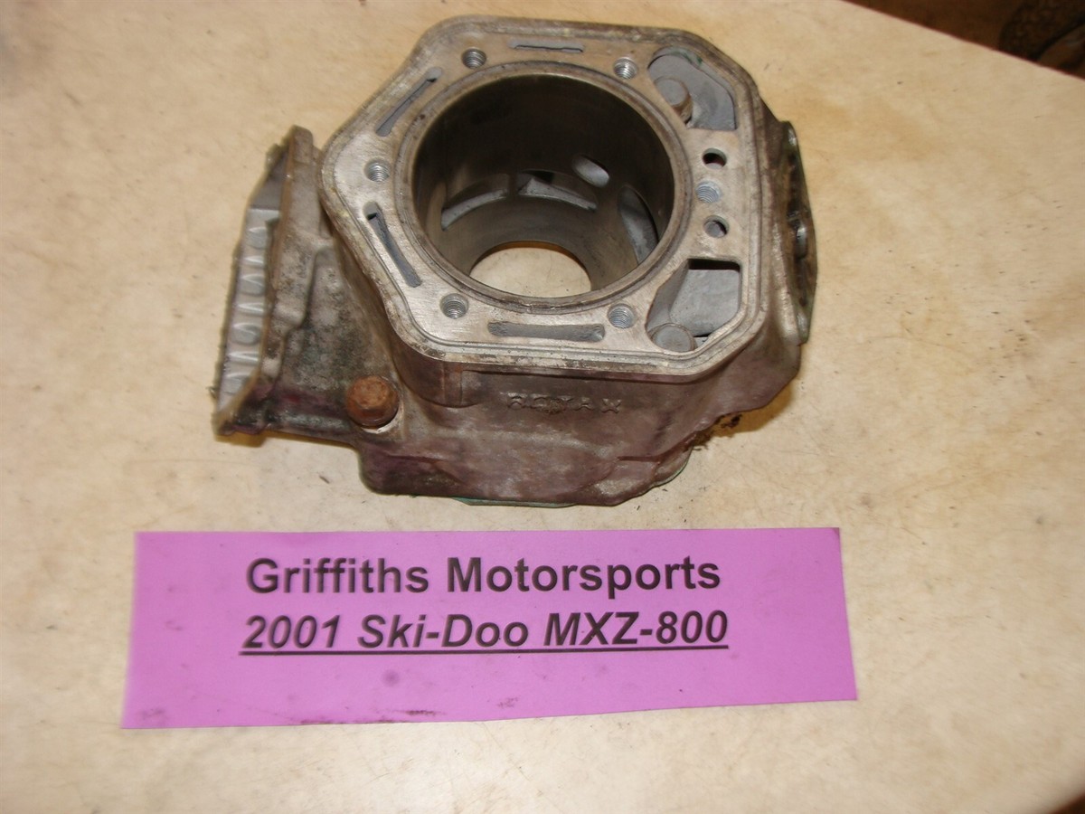 2001 SKI-DOO MXZ 800 ZX chassis cylinder jug barrel CORE has