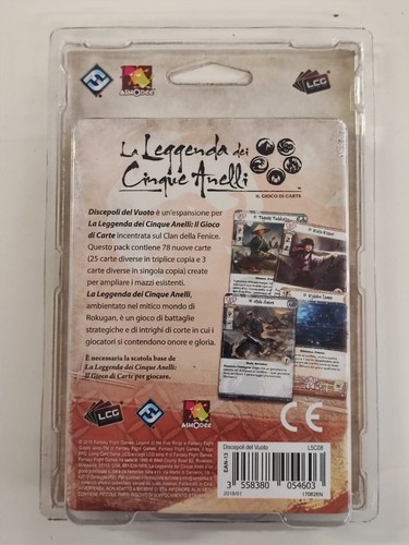 La Leggenda dei Cinque Anelli - Discepoli del Vuoto Pack Clan Fenice -Sealed ITA - Imagen 2 de 2