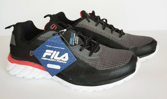 fila memory foam coolmax running shoes