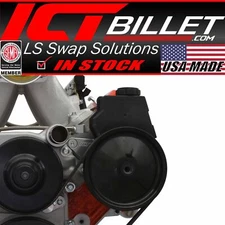 LS Truck Power Steering Pump Bracket Kit For LS1 Pump w/ Turbo Headers