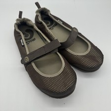 TEVA Womens 7 Mush Frio MJ 4329 Brown Comfort Mary Jane Flats Sandals Shoes