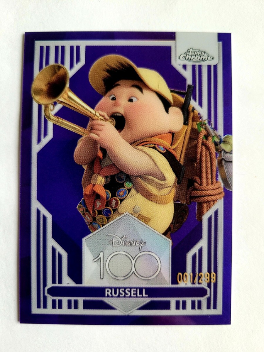 2023 TOPPS CHROME DISNEY 100 BLUE RUSSELL! 1/299! 1/1! FIRST ONE