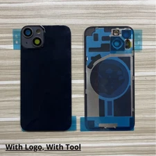 1-5 Replacement Rear Back Glass Big Hole Cover For Apple iPhone 14/14 Plus Lot