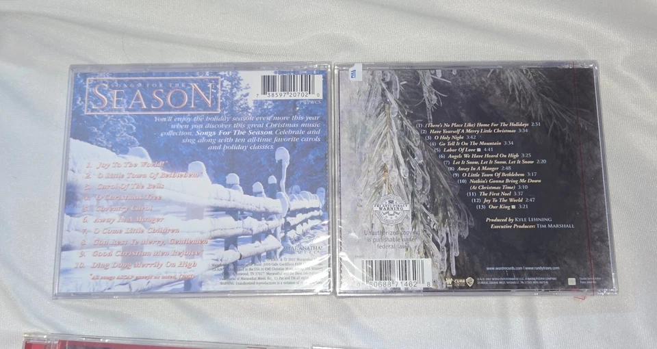 Christmas CD Mixed Lot 12 Randy Travis Garth Brooks Andrew Bocelli Compilations - Imagem 3 de 4