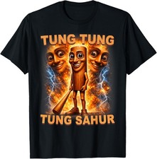 Tung Tung Tung Sahur is Calling Funny Italian Brainrot T-Shirt unisex T-Shirt