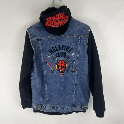 Universal Halloween Horror Nights 2023 Stranger Things Jacket Hellfire Club S