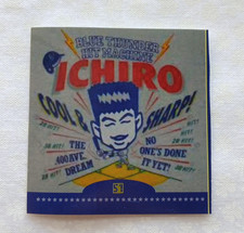 Ichiro Suzuki #51 Orix BlueWave NPB Blue Thunder Hit Machine Sticker