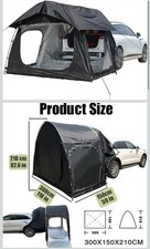 Auto Zelt mit Heckklappe für 2-3 Personen