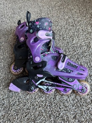Roller Derby Inline Kids Skates   Purple, Adjustable Size 12-2