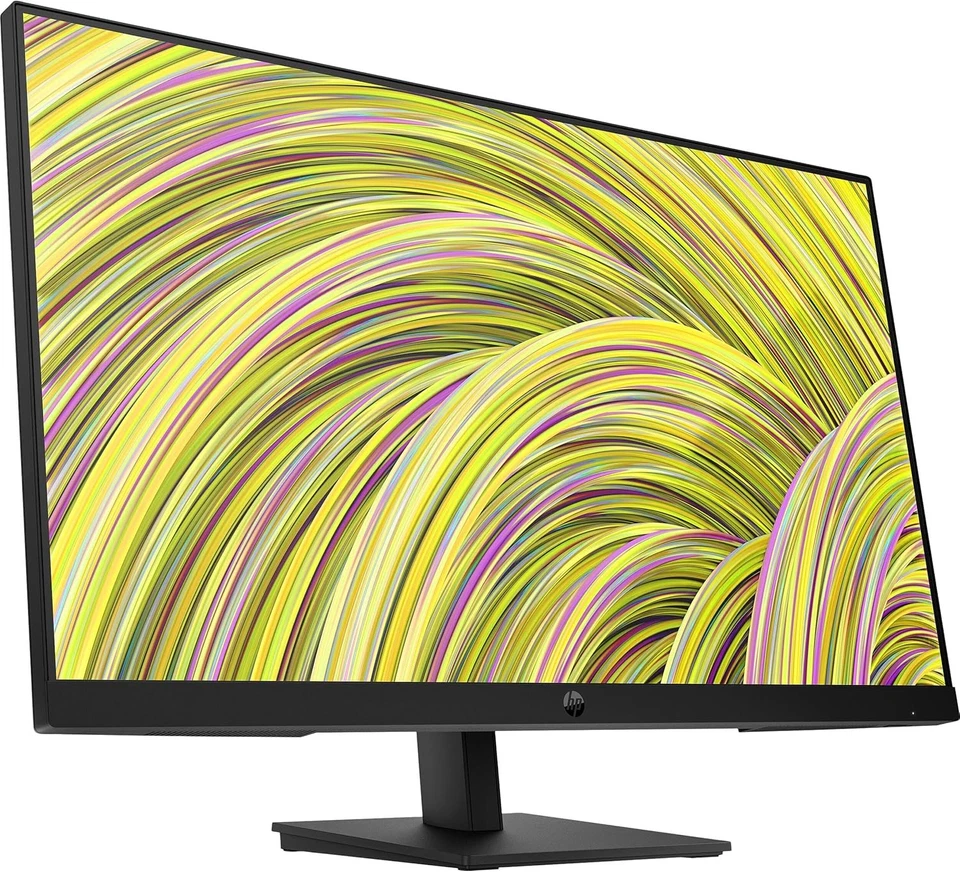 HP P27h G5 27" IPS FHD Monitor 75Hz 5ms 16:9 Height/ Tilt VGA HDMI & DisplayPort