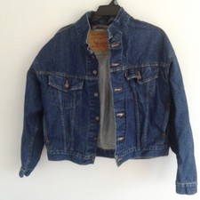 Vtg Levis Type III Denim Jacket Mens Large 70598-0299 Made In USA