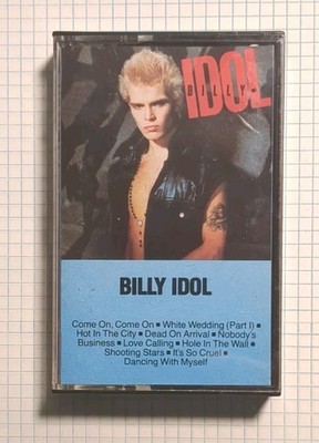 Billy Idol ~ Billy Idol (Cassette, 1982, Chrysalis) Dancing With Myself / VG+