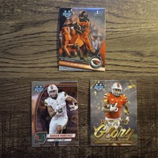 Damien Martinez 2023-2024 Bowman Chrome U 1st/Prospect/Insert Miami 3-Card Lot