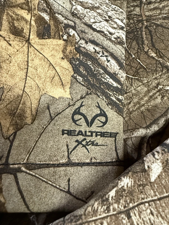 Realtree Camo Hooded Jacket XL Full Zip Western Concrete Pumping Logo NWT - Image 4 of 4