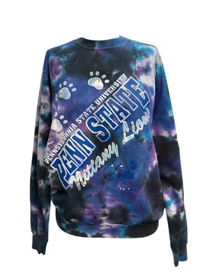 Vintage Penn State University Tie Dye Sweatshirt