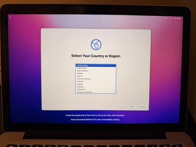Apple MacBook Pro 2015 13  Retina A1502 8GB