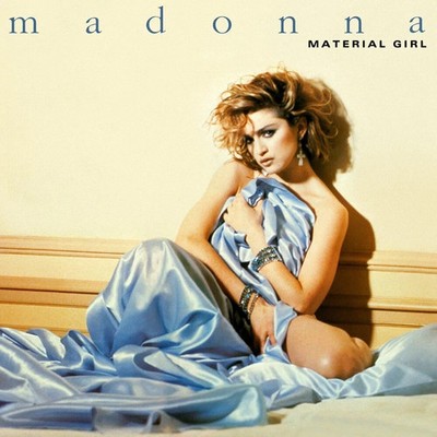 Madonna Material Girl Music Album Cover Poster Print 12 x 12