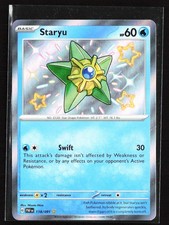 2024 POKEMON SV: PALDEAN FATES STARYU SHINY RARE #118/091 on eBay