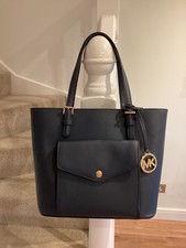 Excellent Condition Michael Kors Navy Jet Set Medium Tote