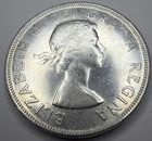 1957 Canadian Silver Dollar R81