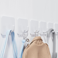 Aikzik Handtuchhalter Ohne Bohren, 6Er Set, Badezimmer Handtuchhalter Aus Edelst