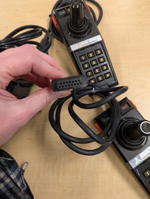 Atari 5200 2-Port Console with 2 Joystick & Game Tested Working with RF Adapter