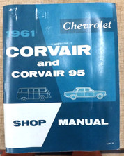 1961 Chevrolet Corvair Corvair 95 Shop Manual Chevy Car Van Repair 500 700 900 1961 Chevrolet Corvair Corvair 95 Shop Manual Chevy Car Van Repair 500 700 900