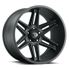 20 Vision 363 Razor Satin Black 20x12 Wheel 5x5 5x127 -51mm Rim