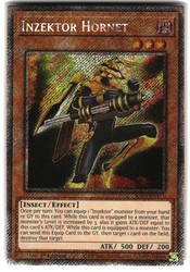 Inzektor Hornet RA04-EN171 Platinum Secret Rare - Rarity Collection Quarter Century Edition