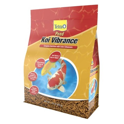 Tetra Pond Koi Vibrance Premium Nutrition with Color Enhancers, 1.43lbs