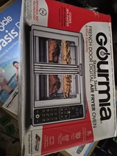 Gourmia French Door 6-Slice Digital Toaster Oven Air Fryer, 19 One-Touch Presets