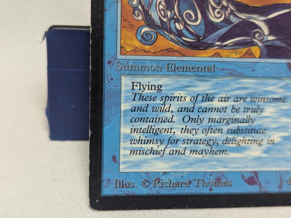 Air Elemental Beta LP to  MP MTG Magic the Gathering - Image 4 of 4