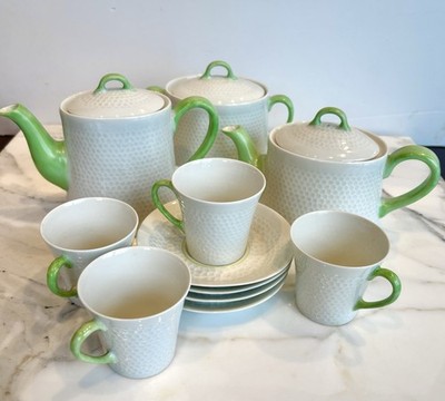 THEODORE HAVILAND LIMOGES FRANCE 11 PIECE TEA COFFEE ESPRESSO SET