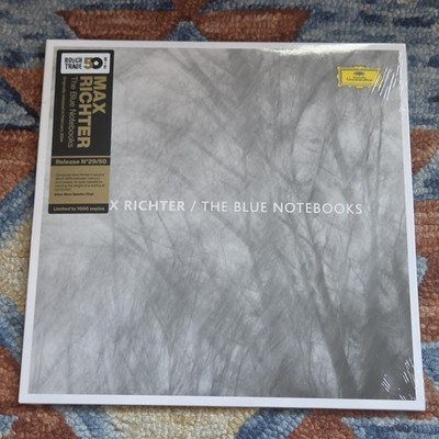Max Richter - Blue Notebooks LP Silver with Black Splatter Vinyl 180g Anniv NEW